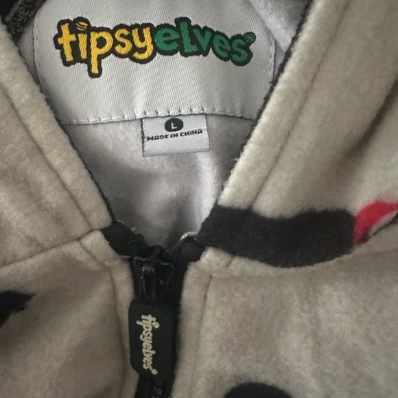 Tipsy Elves Christmas Unisex Large Beary Onesie - Picture 6 of 6